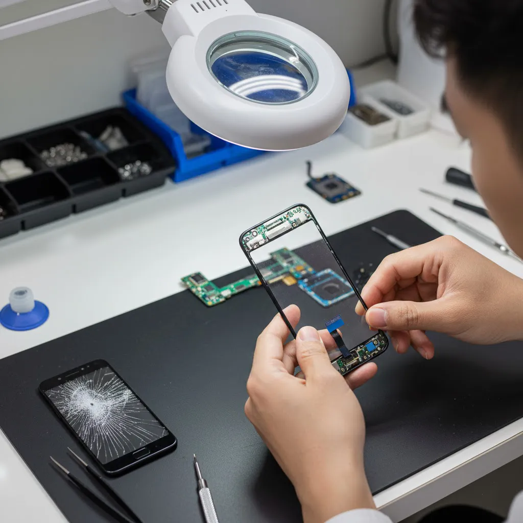 จอโทรศัพท์แตก! ควร ซ่อมจอโทรศัพท์ ทันที ทำไมถึงสำคัญและเลือกช่างอย่างไรดี